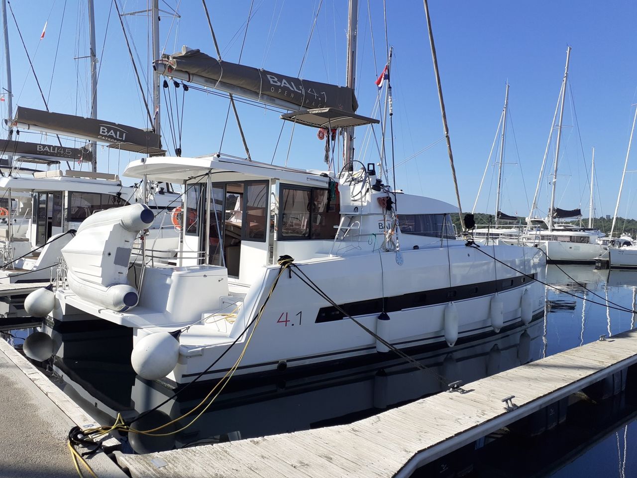 Skipper Training on a Catamaran